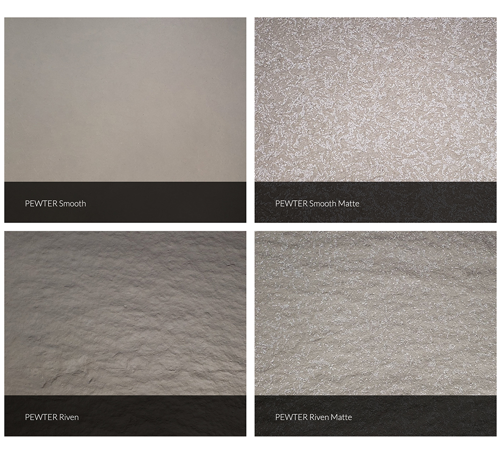 Petrarch Panels Smooth | Smooth Matte | Riven | Riven Matte