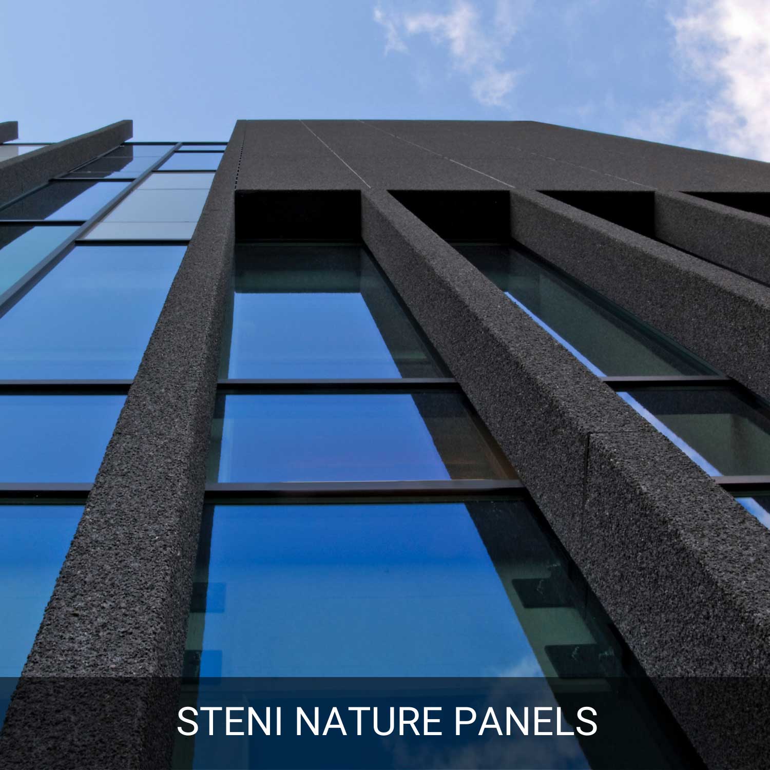 Steni Nature Aggregate Engineered Stone Rainscreen Panels